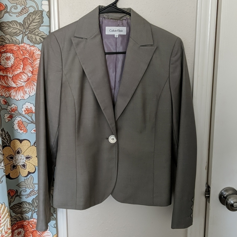 Calvin Klein | suit jacket | 6p
